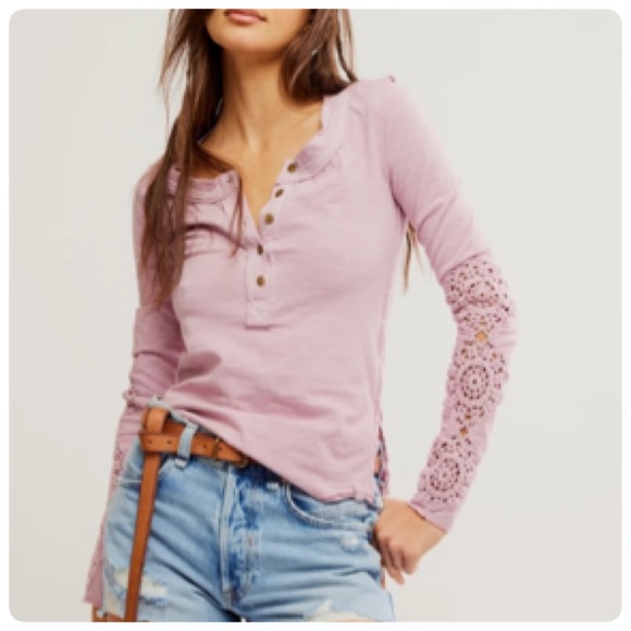 Free People OUR SONG HENLEY TOP SIZE SMALL - Picture 2 of 16